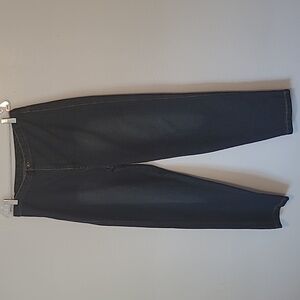 Chico's Denim Jeans Sz 2 (12/Med) Elasticized Waist + Zip Fly Skinny Flattering!